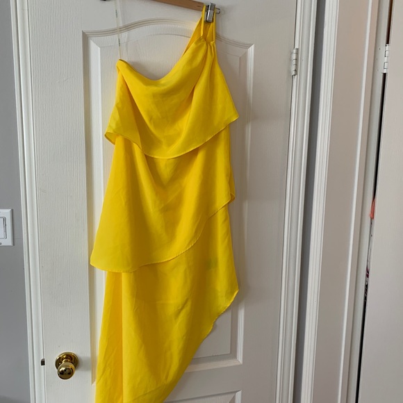 Marciano One Shoulder Asymmetrical Dress Size S - Picture 3 of 4